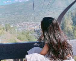 She loves traveling and visited Aspen, Colorado in August 2019.